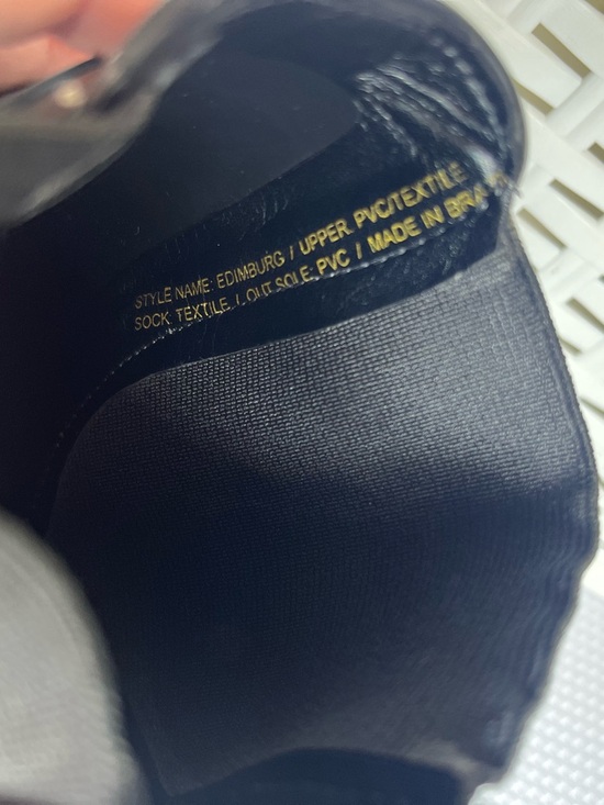 kate spade Black Chelsea Rain Booties with Gold Trim - Picture 12 of 13